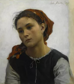 Innocente Oil painting by Jules Breton