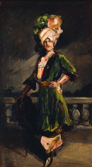 Portrait de Boniface de Castellane by Jules Cayron Oil Painting