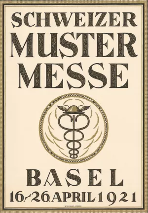 Schweizer Mustermesse Basel by Jules De Praetere Oil Painting