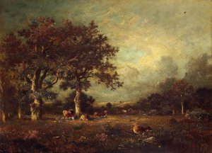 Landscape with Cows