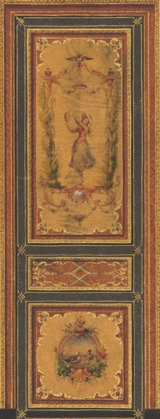 Design for a decorated door  by Jules-Edmond-Charles Lachaise - Hand-Painted Oil Painting Reproduction
