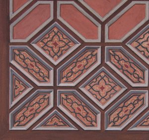 Design for Ceiling Decoration Hotel de Pless, Berlin by Jules-Edmond-Charles Lachaise Oil Painting