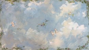 Design for Salon Ceiling, Hotel Candamo by Jules-Edmond-Charles Lachaise Oil Painting