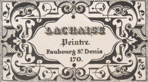 Trade Card by Jules-Edmond-Charles Lachaise Oil Painting