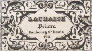 Trade Card Oil painting by Jules-Edmond-Charles Lachaise