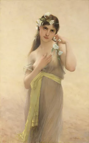 Morning Glory by Jules Joseph Lefebvre Oil Painting