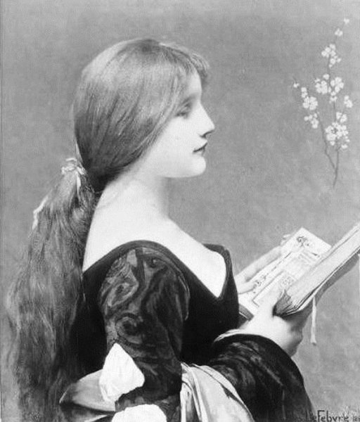 Venitienne by Jules Joseph Lefebvre - Hand-Painted Oil Painting Reproduction