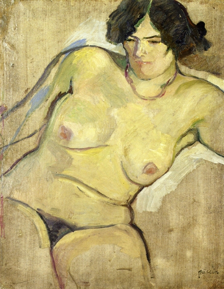 Carmen by Jules Pascin - Hand-Painted Oil Painting Reproduction