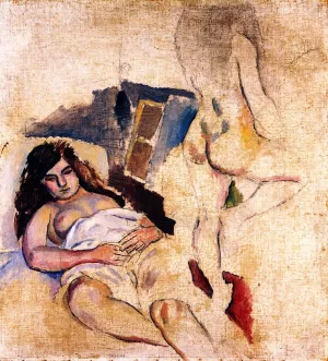 Feminin Nudes by Jules Pascin - Oil Painting Reproduction