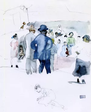 Harlem painting by Jules Pascin