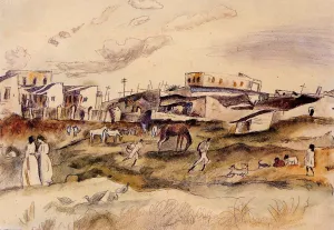 Havana Street by Jules Pascin Oil Painting