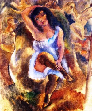 Havana by Jules Pascin Oil Painting