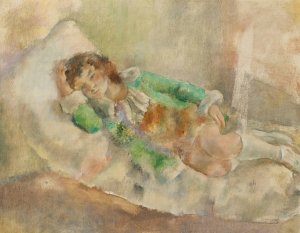 La Petite Actrice by Jules Pascin Oil Painting