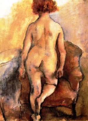 Le Nu de Lysis by Jules Pascin Oil Painting