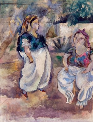 Les Tunisiennes by Jules Pascin Oil Painting
