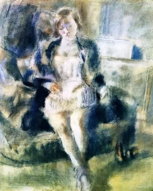 Mrieille by Jules Pascin Oil Painting