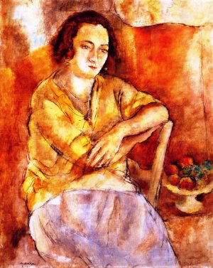 Raymonde by Jules Pascin Oil Painting