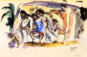 Siesta by Jules Pascin Oil Painting