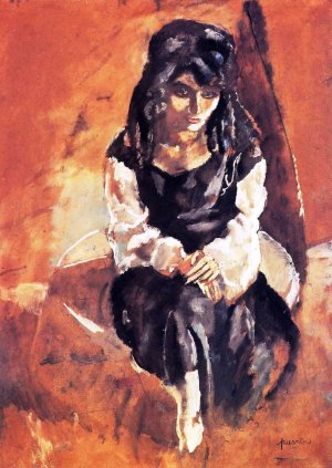 The Persian Princess by Jules Pascin Oil Painting