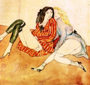 Two Girls on the Ground