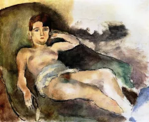 Woman on a Sofa