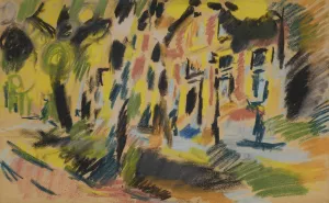 Zicht op Delft by Jules Schmalzigaug Oil Painting