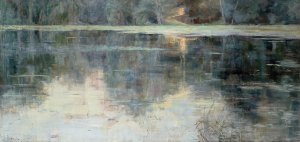 The Last Ray of Sunshine by Julia Beck Oil Painting