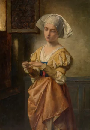 The Ring by Juliaan De Vriendt Oil Painting