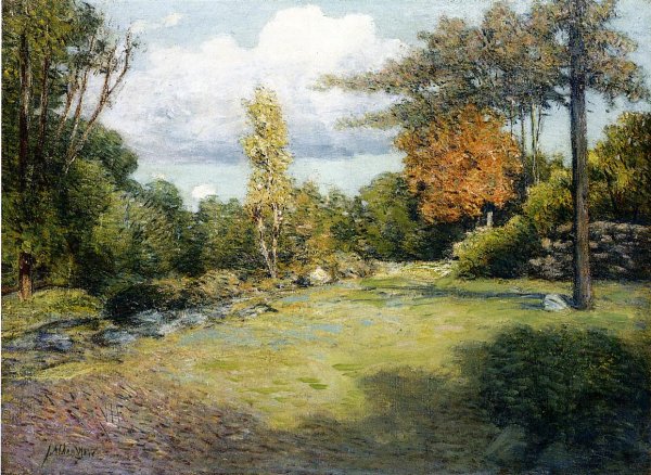 Main Product Photo of Autumn Days Painting by Julian Alden Weir