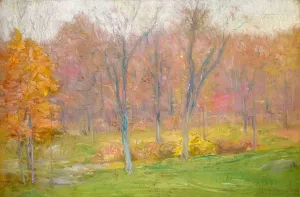 Autumn Rain by Julian Alden Weir Oil Painting