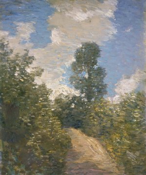 Back Road Oil painting by Julian Alden Weir