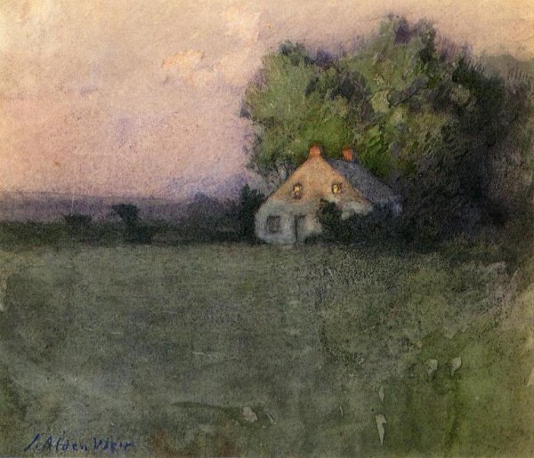 Main Product Photo of Branchville, Connecticut Painting by Julian Alden Weir