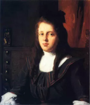 Cora by Julian Alden Weir Oil Painting