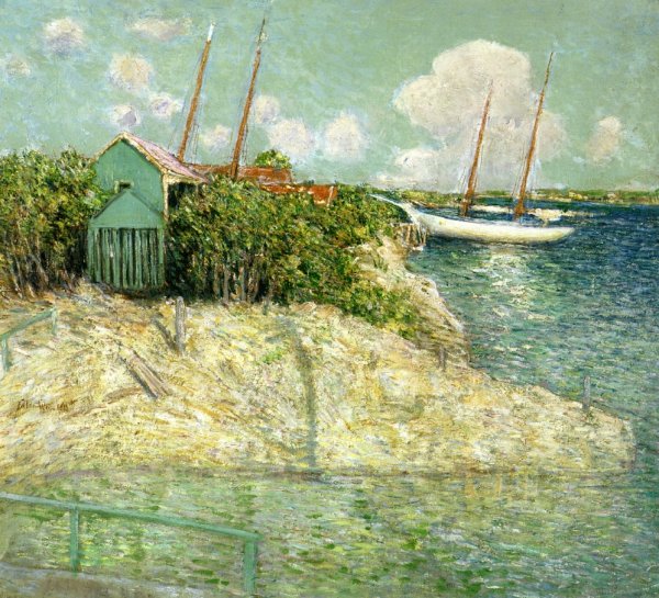 Main Product Photo of Nassau, Bahamas Painting by Julian Alden Weir