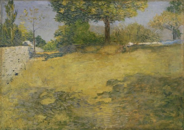 The High Pasture by Julian Alden Weir - Hand-Painted Oil Painting Reproduction