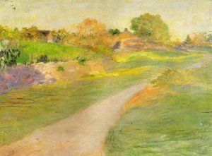 The Road to No-Where Oil painting by Julian Alden Weir
