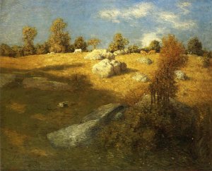 Upland Pasture by Julian Alden Weir Oil Painting
