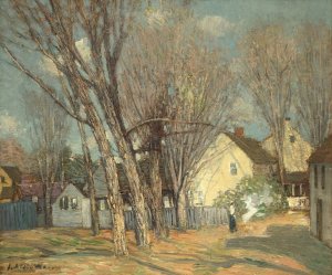 Windham Village by Julian Alden Weir Oil Painting