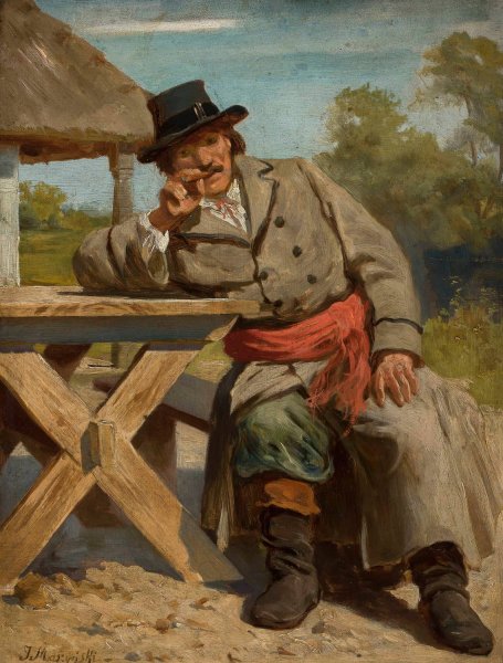 Main Product Photo of Man from lowicz Painting by Julian Maszynski
