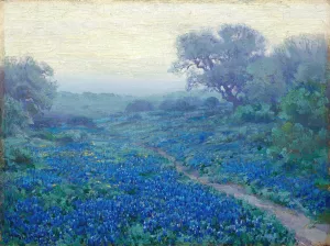 Bluebonnets at Sunrise by Julian Onderdonk Oil Painting