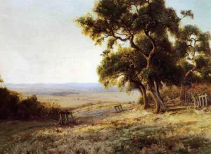 Late Afternoon, Valley of the Leon painting by Julian Onderdonk