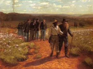 Going Home Oil painting by Julian Scott