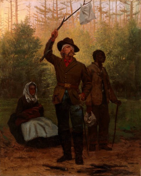 Main Product Photo of Surrender of a Confederate Soldier  Painting by Julian Scott