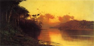 Upper Sacramento River by Julian Walbridge Rix Oil Painting