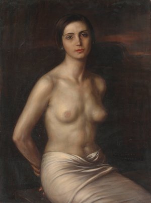 The Slave by Julio Romero De Torres Oil Painting