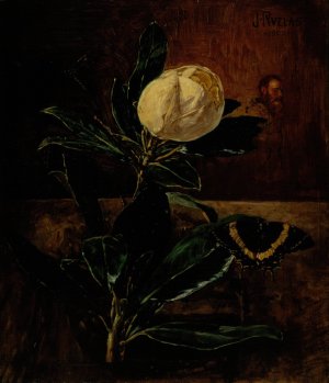 The Magnolia by Julio Ruelas Oil Painting