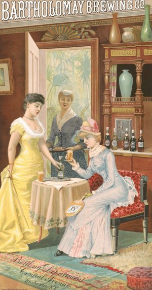 Bartholomay Brewing Co, bottling department, central avenue by Julius Bien Oil Painting