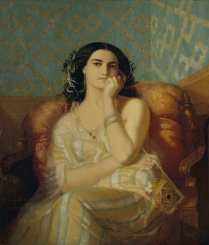 La Favorite by Julius Josephus Gaspard Starck Oil Painting