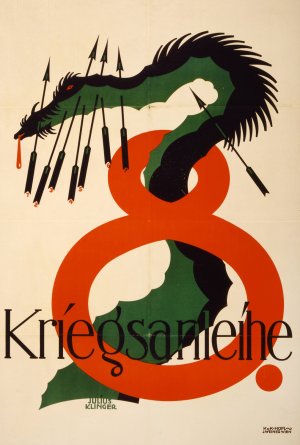 8. Kriegsanleihe by Julius Klinger Oil Painting