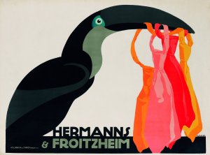Hermanns and Froitzheim by Julius Klinger Oil Painting
